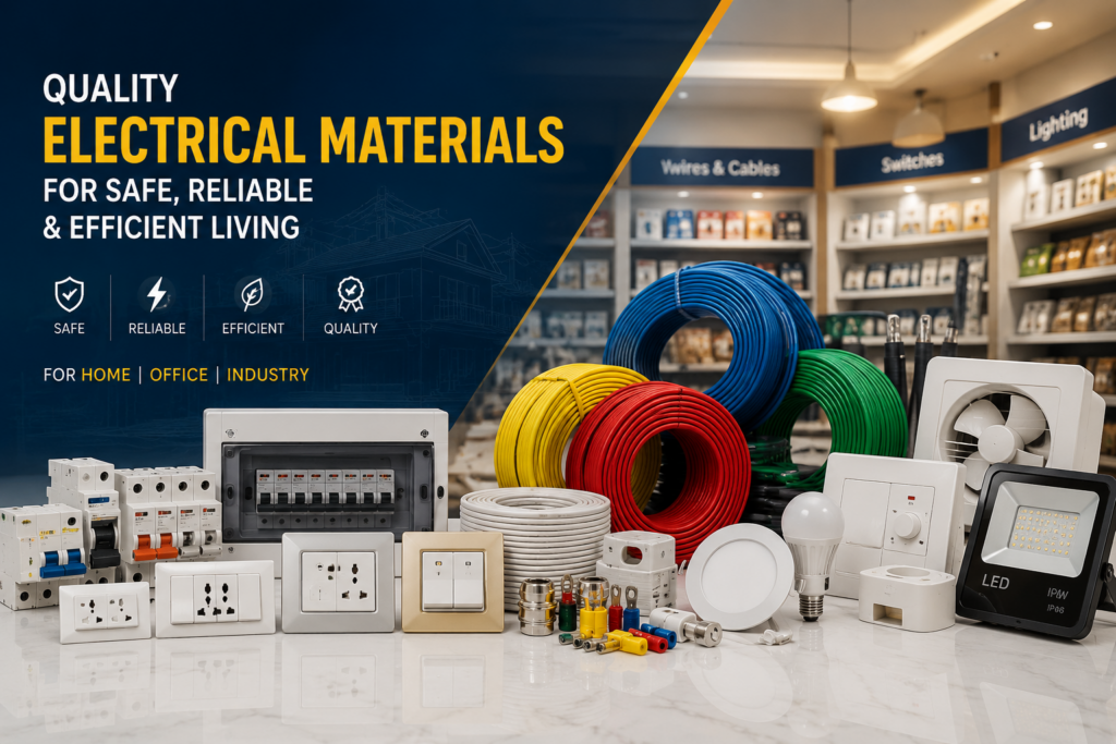 trusted electrical shop in khammam